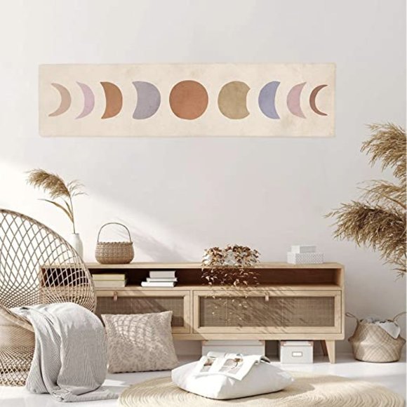Bohemian | Wall Decor | Boho Abstract Art Moon Phase Tapestry ...